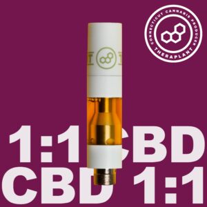 Purple P 1:1 Vape 41008- 34.59% THC/ 31.29% CBD