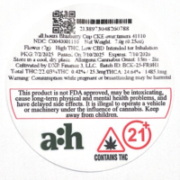 all:hours Blueberry Cup CKE over:timers 41110- 22.03% THC - Image 2