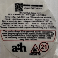 all:hours Hash Burger 41213-24.59% THC - Image 2