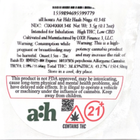 all:hours Air Hdz Hash Nugs 41348- 38.83% THC - Image 2